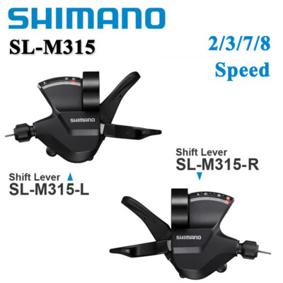 SHIMANO SL-M315 Shifters 2/3/7/8 Speed MTB Bike Bicycle Trigger