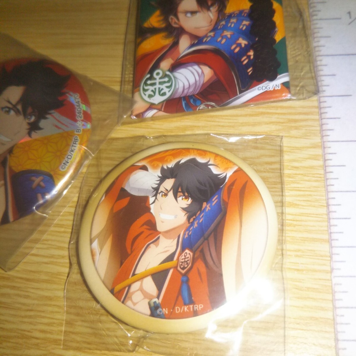 ドラゴンボール - クニケンさん専用 A72433 TOUKEN RANBU Can badge *3 / Mutsunokami Yoshiyuki | eBay