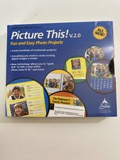 Picture This V.2.0 Fun Easy Photo Projects PC CD ROM Brand New