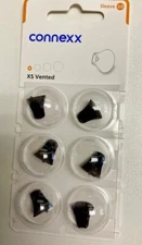 Siemens Signia Connexx Hearing Aid Click Sleeve Domes XS Vented Tips