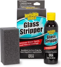 Glass Stripper Water Spot Remover Kit - Polish & Restore Automotive Glass
