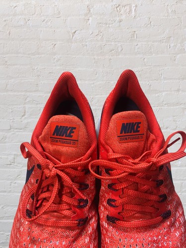 Nike Air Zoom Pegasus 35 Herren Größe 11,5 Rot Laufschuhe - Bild 3 von 7