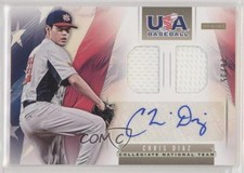 2013 Panini USA Baseball Box Set 28/35 Chris Diaz #9 Auto 0c6