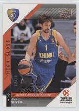 2017-18 Upper Deck Euroleague High Gloss 12/20 Alexey Shved #50 a2e