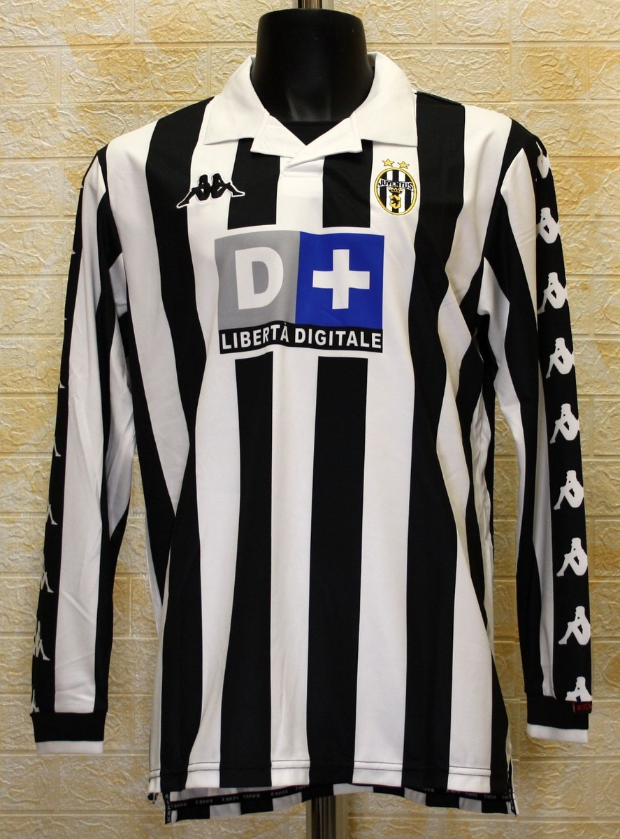 Juventus FC 1999-00 long sleeve home jersey shirt Inzaghi #9 | eBay