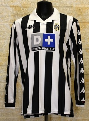 Juventus FC 1999-00 long sleeve home jersey shirt Inzaghi #9 | eBay