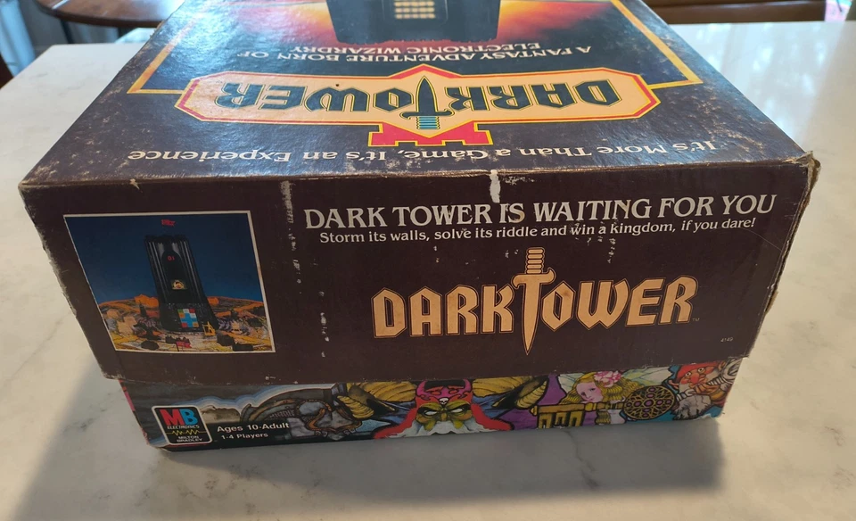 Vintage 1981 Dark Tower Milton Bradley RPG Board Game NOT WORKING - Image 4 of 4
