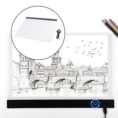 LED Zeichnung Kopierbrett Nachzeichnung Leuchtkasten Pad für Diamond Painting