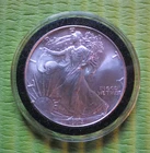 1994 American Silver Eagle 1 Troy Oz .999 Fine Silver Liberty in Capsule