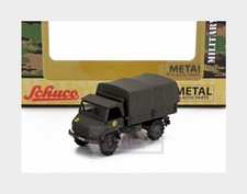 1:87 SCHUCO Mercedes Benz Unimog S404 Truck German Army 1953 452680500 MMC