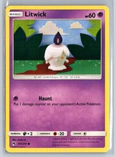 Litwick 101/214 Common Lost Thunder Pokemon Moderately Played on eBay