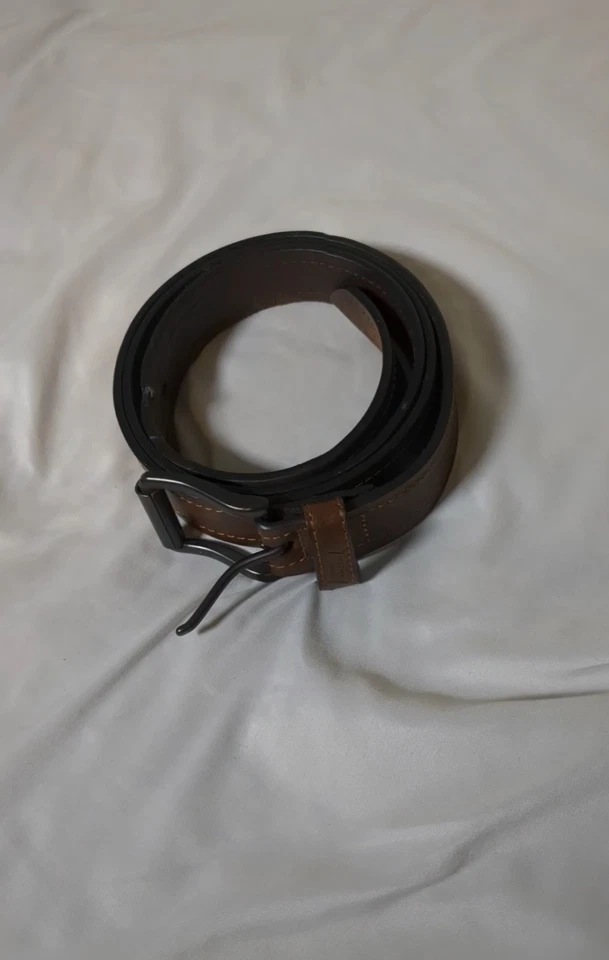 Cinturón Dickies Marrón Cuero Genuino Talla 44 a 46 Foto 3 de 4