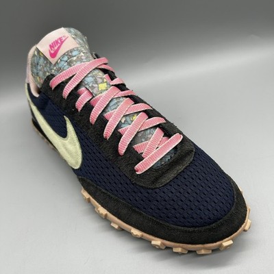 2020 Nike Waffle Racer Crater DA4656-400 Midnight Navy Pink Herren Uk 11 Schuhe