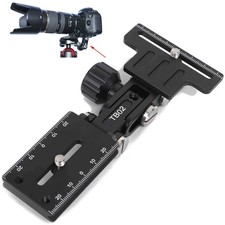 Retractable Long Focus Lens Support Stand ArcaSwiss Quick Release Bracket