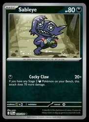 Sableye 059/094 Phantasmal Flames Reverse Holo