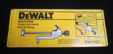 DeWALT DW7052 Material Clamp ~ Clamps the Work Piece Against the Fence