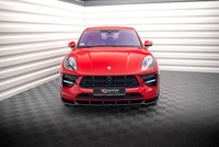 Maxton Design Frontlippe V.1 Passend FüR Porsche Macan GTS / Sport Design Mk1 FL