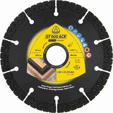 Klingspor DT 900ACR Diamanttrennscheiben | 230 x 3,22,23 mm | 12 Segmente