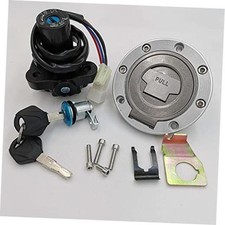 Ignition Switch Set with Keys for Yamaha YZF R1 R6 1992-2012 W/Gas Cap Cover