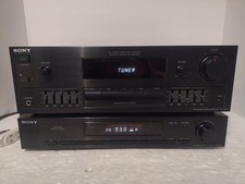 Sony TA-AX311 Integrated Stereo Amplifier With St-jx311 Tuner Tested Working