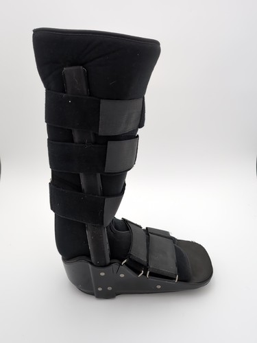 NEW Lower Leg Fixed Shell Pneumatic Walker Unisex LARGE/Med - 第 1/8 張圖片