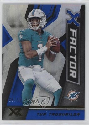 2020 Panini XR X-Factor Blue /99 Tua Tagovailoa #12 Rookie RC 06od