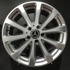 1x Alufelge 17 Zoll 7.5" 5x112 40ET Matt Silber A2134011300 Mercedes-Benz W213
