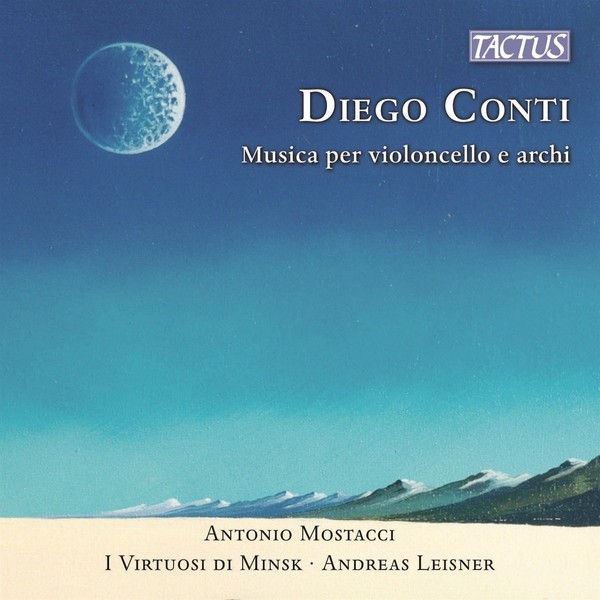 Audio Cd - Diego Conti - Music For Cello And Strings - Tactus -D- Neu-image