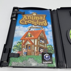 Animal Crossing Nintendo GameCube Complete CIB Black Label