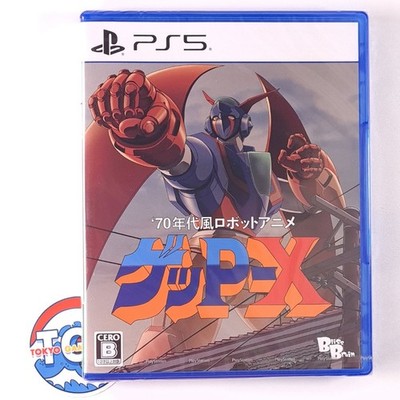 70s-style Robot Anime Geppy-X PS5 Japonais [Game in ENGLISH/Shmup Shoot'em up] N
