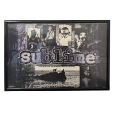 Sublime 2002 Scorpio Posters Framed Band Music Poster Art Y2K