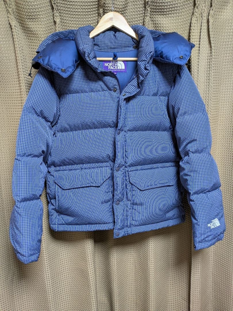 The North Face Purple Label Ripstop Down Jacket ND2980N M Blue Men USED