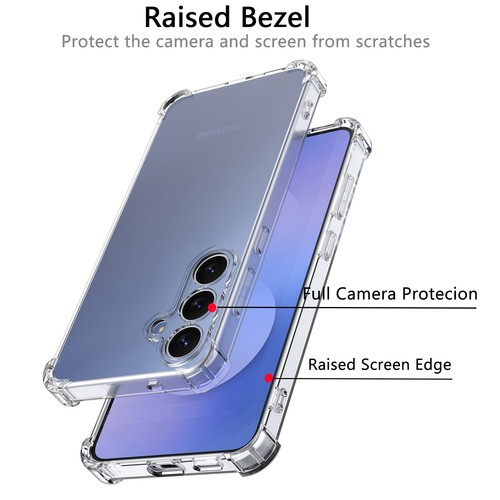 For Samsung Galaxy S25 FE Case with Belt Clip Holster + Screen Protector Cover - Picture 38 of 43