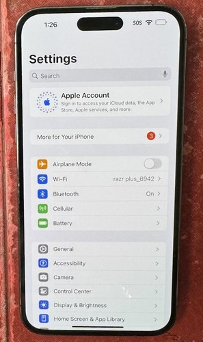 Apple iPhone 14 Pro Max - 128GB - (AT&T) Deep Purple - Zdjęcie 2 z 5