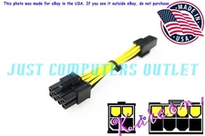 🔥 Custom HP ATX12V EPS-12V CPU 4-Pin to 8-Pin Power Adapter Converter Cable