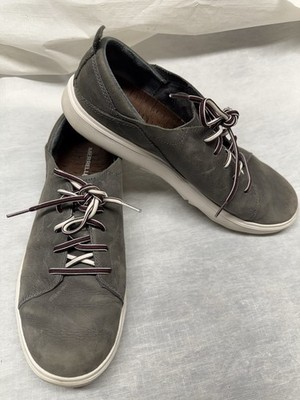 Merrell Turbulence Women s Gray Leather Comfort Shoes Lace Up Size 10M