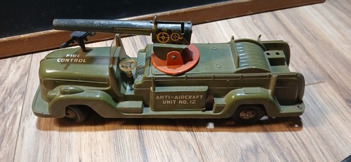 Marx Anti-Aircraft Unit #12 Friction Truck with Fire Control