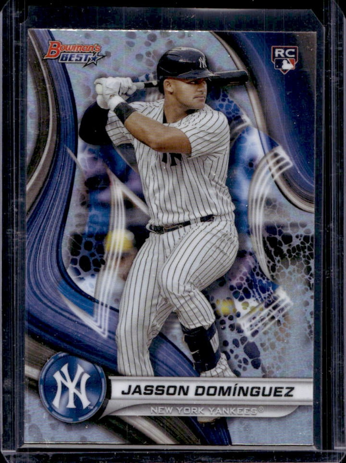 2024 Bowman's Best Jasson Dominguez RC Refractor Rookie #44 Yankees