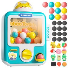 Skirfy Vending Machine Kids Toys 10 Empty Eggs Mini Vending Machine Erasers O...