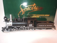 ++ G2754 On30 1:48 Bachmann Spectrum 25223 Dampflok Mogul Colorado&Southern  NEU