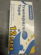 BSN32953 - Premium Invisible Transparent Tape, 1 Core, 3/4x1000, 12/PK, Clear