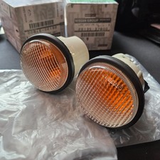 Genuine Clear Front Turn Signal Lamps For: Nissan Skyline R33 GTR BCNR33 BNIB