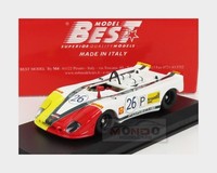 1:43 Best Porsche 908/2 Flunder Spider #26 Targa Florio 1970 Larrousse BE9828 Mo