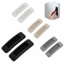 2Pcs Drawer Window Handle Cabinet Sliding Self Adhesive Door Pull Kitchen