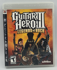 Guitar Hero III Legends of Rock PS3 CIB Not For Resale NFR Tested Complete
