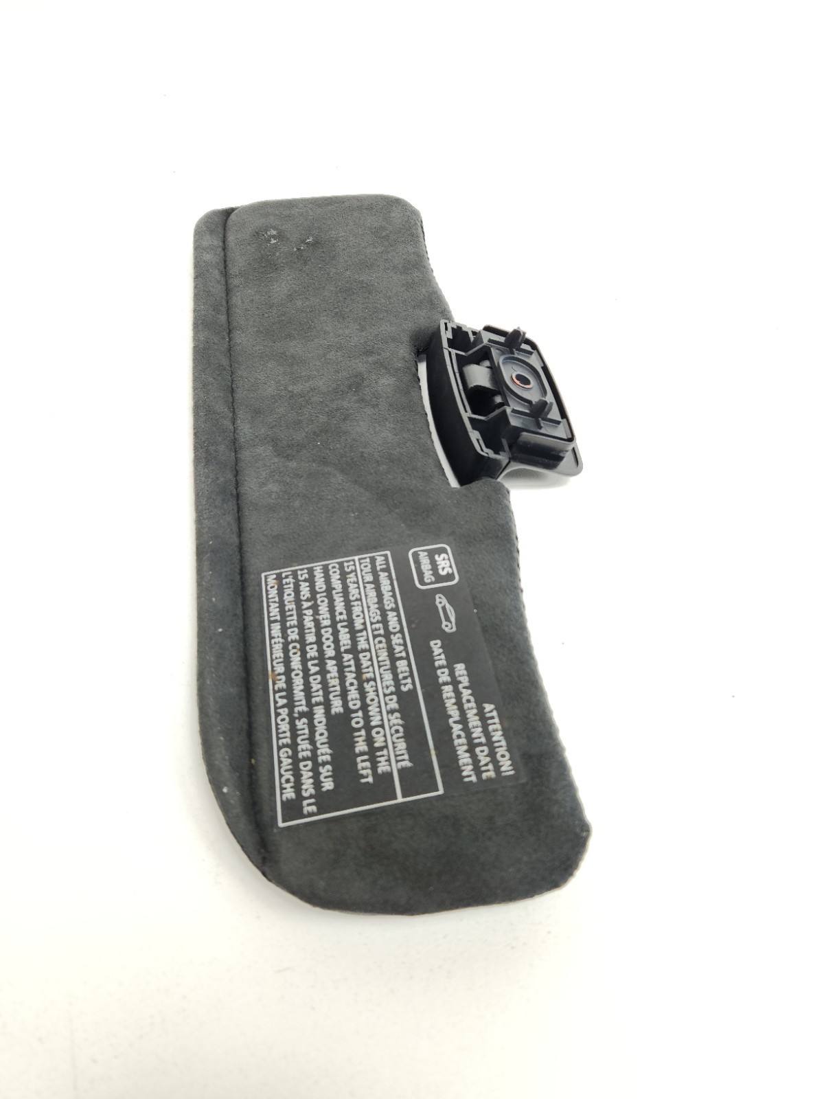 2012-2014 MCLAREN MP4-12C 650S SPIDER FRONT RIGHT SUN VISOR ALCANTARA OEM