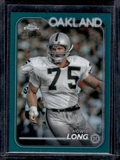 2024 Topps Chrome #153 Howie Long Teal Refractor #/250