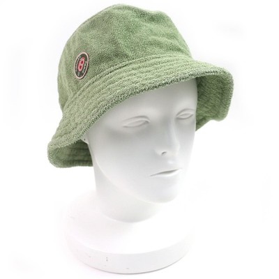 Hermes Harper Cotton 100 Funny Ice Creem Patch Pile Hat Green 59 Made In France