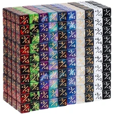 400 Dice Counter Token D6 Spindown Dice Compatible with MTG CCG Card Gaming A...