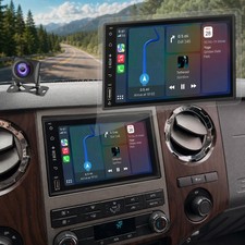 7 For Ford F250f350 Super Duty 2006-2014 Carplay Android 15 Car Radio Gps Cam